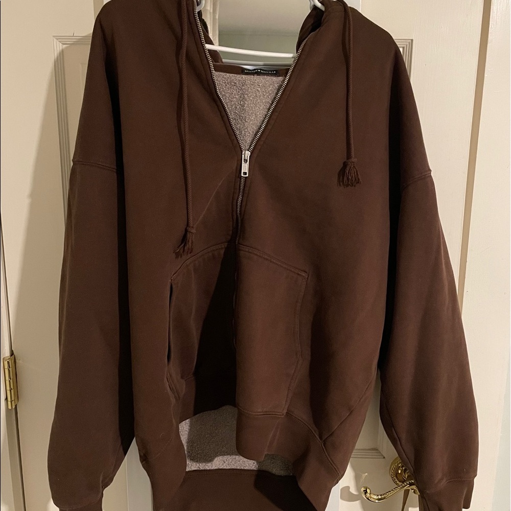 Brandy Melville brown hoodie
